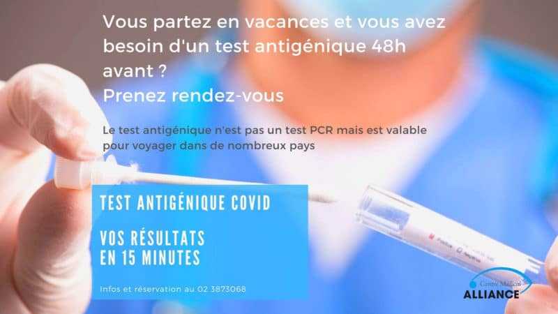 test covid antigenique